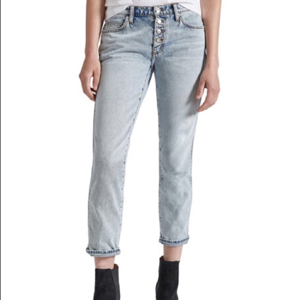 Current Elliot 28 zig zag jeans denim new w tags